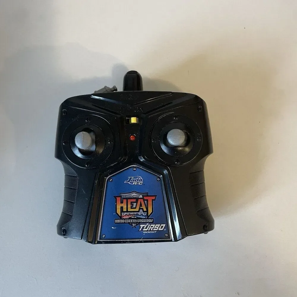 Jada RC Remote Controller ONLY Heat High Speed Pursuit Turbo Boost 2.4GHz TESTED